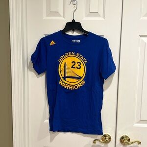 Adidas Golde. state Warriors Green #23 tshirt